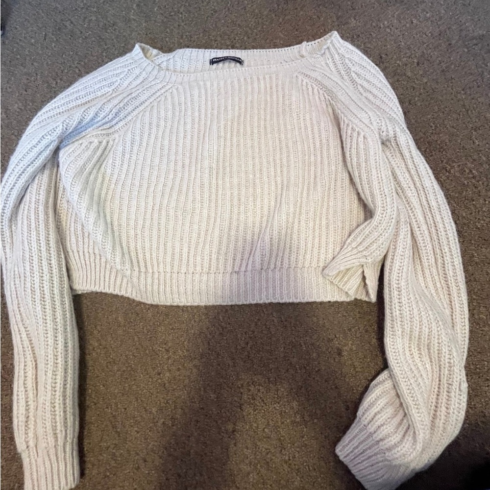 Brandy Melive Croped knit sweater